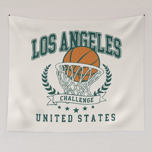 Item preview, Los Angeles Basketball Challenge Vintage Varsity Sport designed and sold by BrownHorse90s.