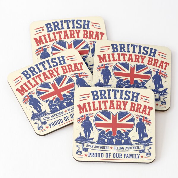 Item preview, Patriotic British Military Brat Proud Of Our Family designed and sold by 89shirts.