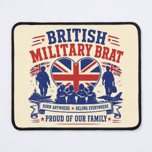 Item preview, Patriotic British Military Brat Proud Of Our Family designed and sold by 89shirts.