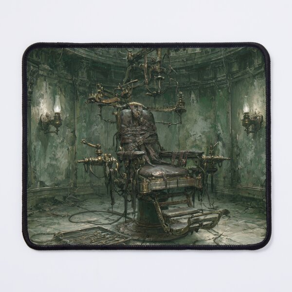 Item preview, The Treatment Chair — A Temporary Condition | Victorian Gothic Horror Art | Thornwick Institute designed and sold by Opetis.