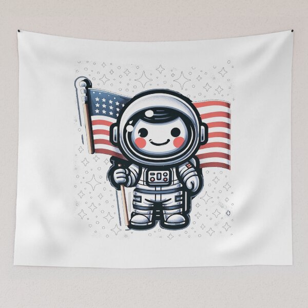 Item preview, Patriotic Astronaut designed and sold by SiarheiYur.