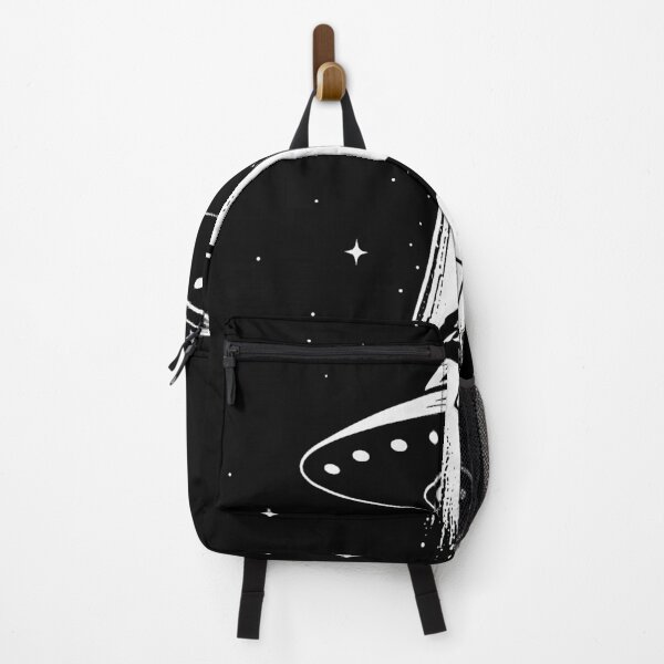 Item preview, Funny Flamingo UFO Abduction Alien Graphic designed and sold by Littermin.
