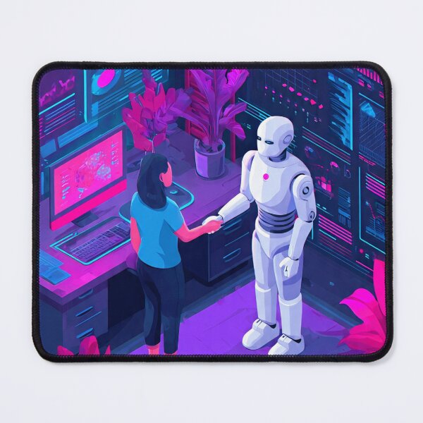 Item preview, Human Robo Collab  designed and sold by AwesomeDigiShop.