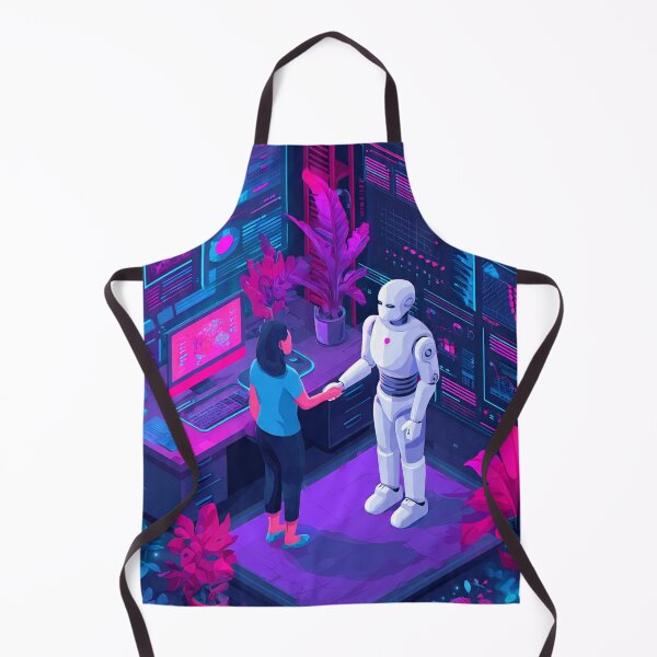 Item preview, Human Robo Collab  designed and sold by AwesomeDigiShop.