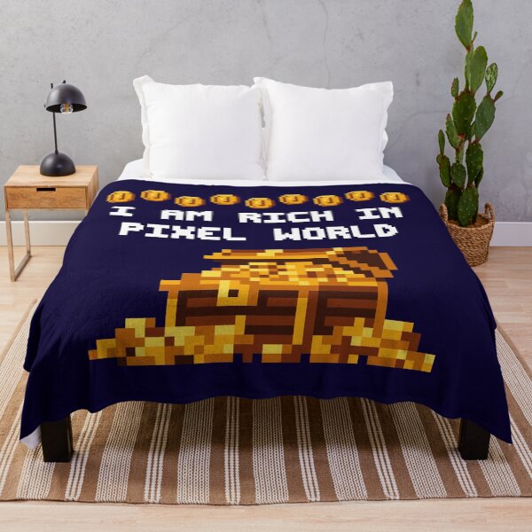 Item preview, I AM RICH IN PIXEL WORLD designed and sold by TeeCodes.