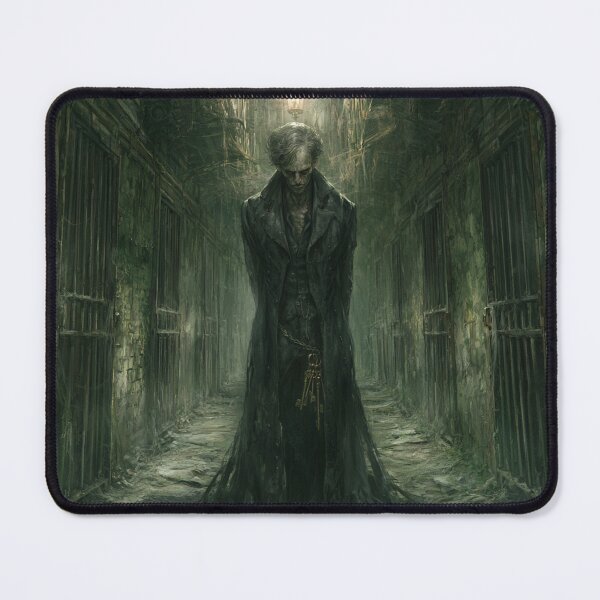Item preview, The Thornwick Institute: The Inspector | Victorian Gothic Horror Figure Dark Fantasy Art Print designed and sold by Opetis.