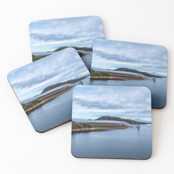 Item preview, Aerial scene capturing Glenbawn Dam shrouded in fog designed and sold by Southern Cross Lifestyle .