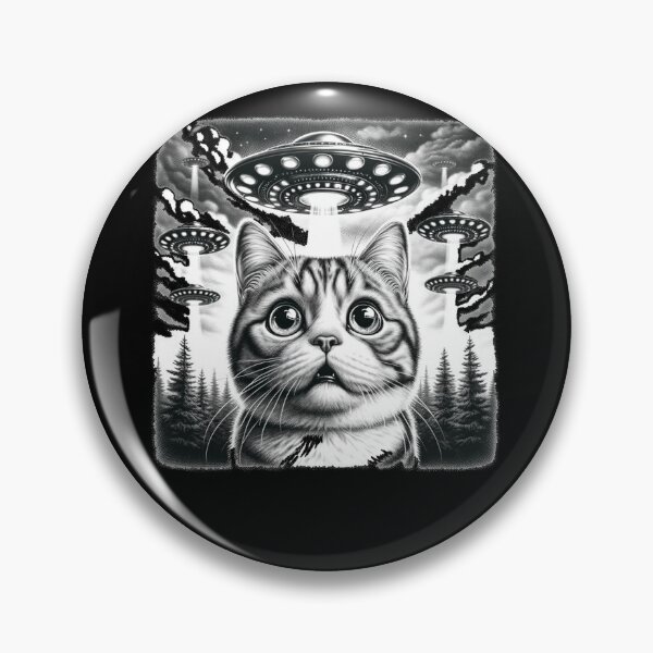 Item preview, Alien Cat Abduction designed and sold by SiarheiYur.