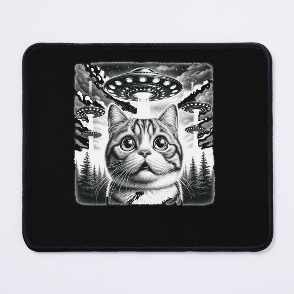 Item preview, Alien Cat Abduction designed and sold by SiarheiYur.