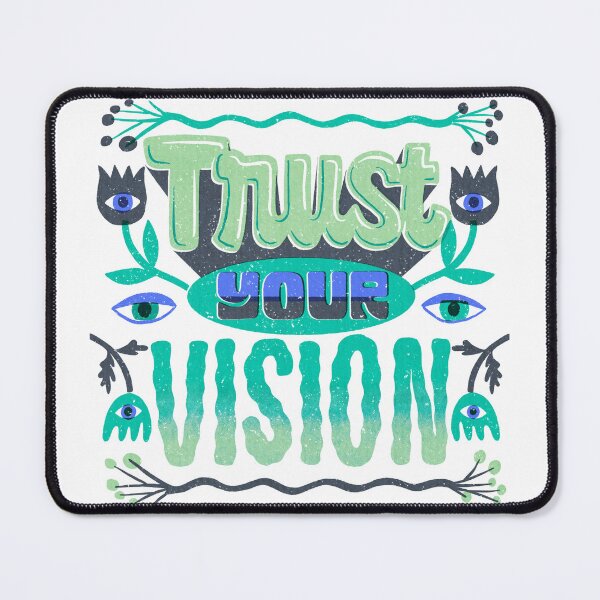 Item preview, Trust Your Vision Inspirational Mindset Quote Design designed and sold by A Little Unhinged.