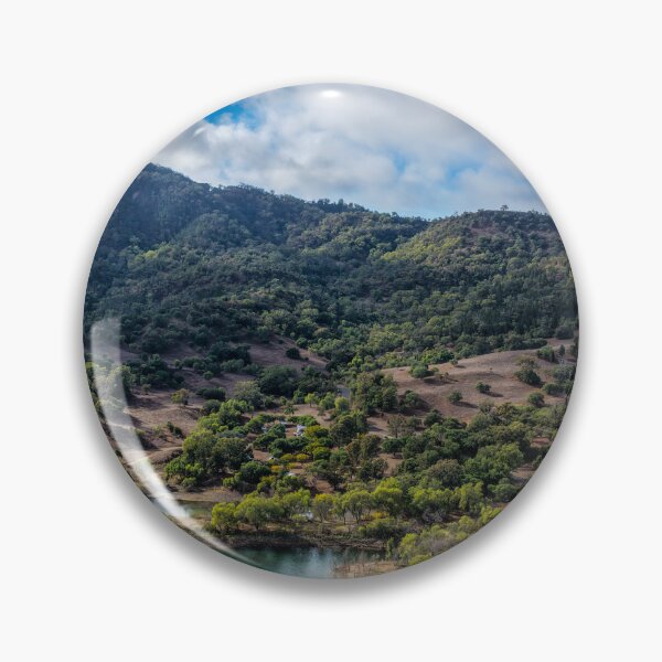 Item preview, Aerial scene capturing Glenbawn Dam shrouded in fog designed and sold by Justin Mckinney.