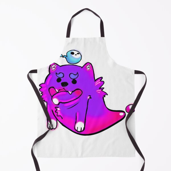 Item preview, Shiba ghost ultra neon designed and sold by dusty raccoon.