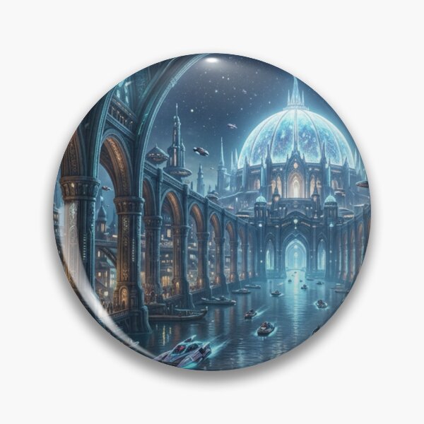 Item preview, Majestic future cathedral world designed and sold by Sigtrix.