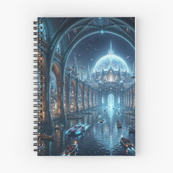 Item preview, Majestic future cathedral world designed and sold by Sigtrix.