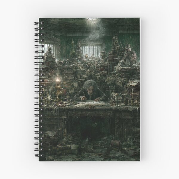 Item preview, The Thornwick Institute: The Admission | Victorian Gothic Horror Administrator Art Print designed and sold by Opetis.