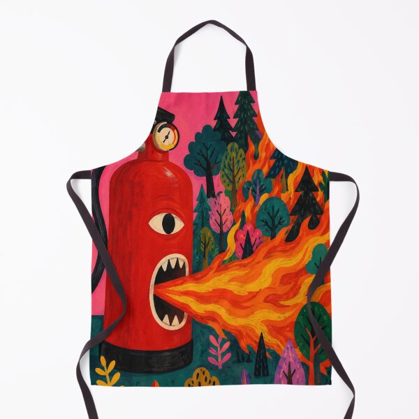 Item preview, Fire Extinguisher Breathing Flames designed and sold by DrizzyV.