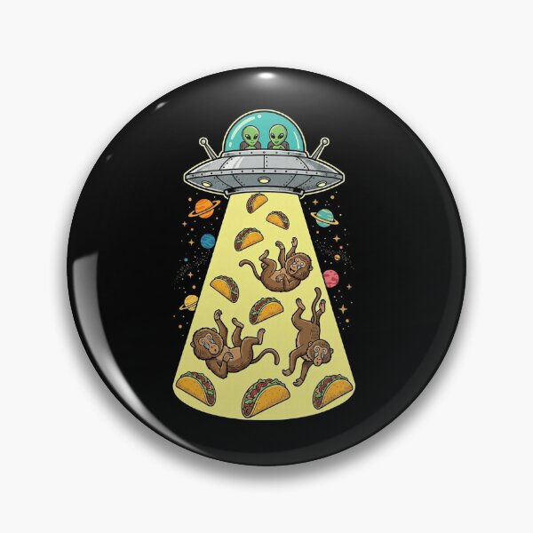 Item preview, Funny Monkey UFO Space designed and sold by Littermin.