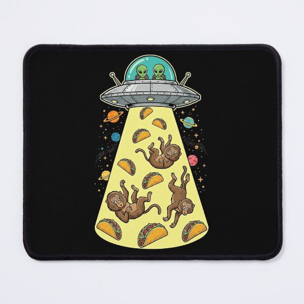 Item preview, Funny Monkey UFO Space designed and sold by Littermin.