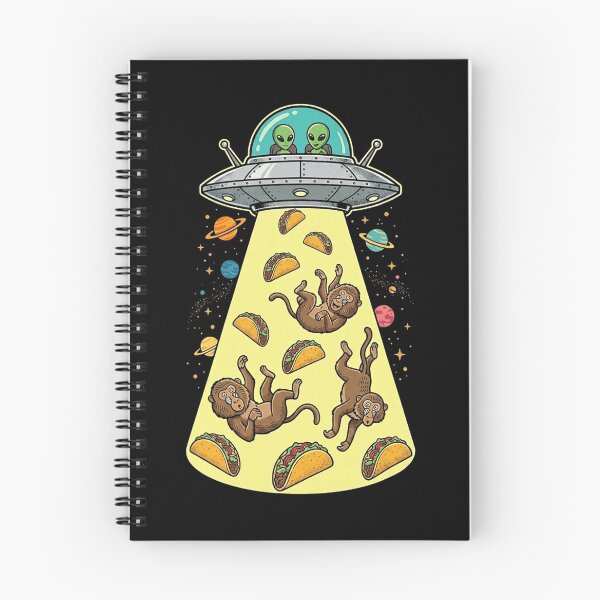Item preview, Funny Monkey UFO Space designed and sold by Littermin.