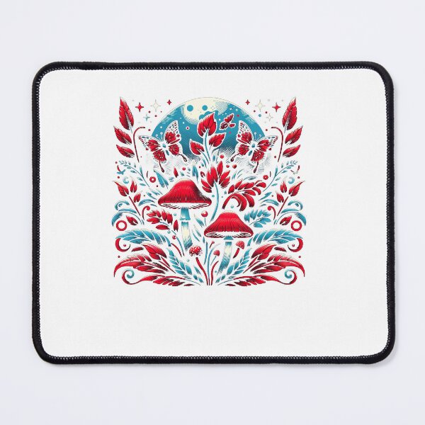 Item preview, Red Mushroom Floral designed and sold by SiarheiYur.