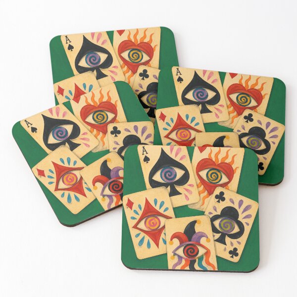 Item preview, Psychedelic Eye Playing Cards designed and sold by DrizzyV.