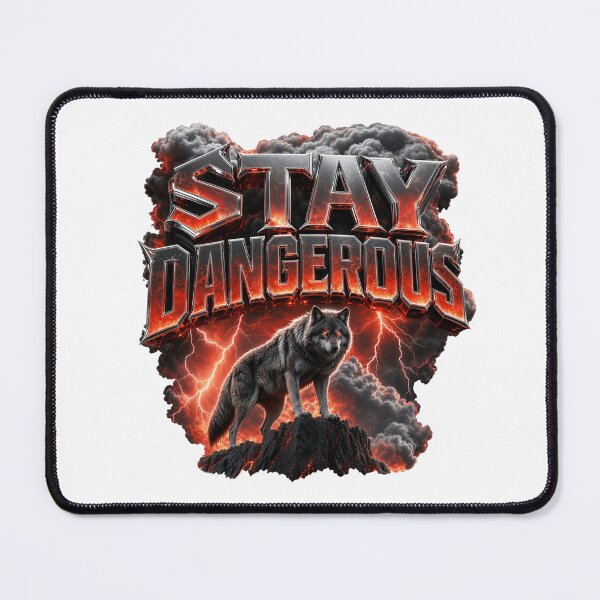 Item preview, Stay Dangerous – Bold Streetwear Motorsport Artwork designed and sold by THAMIM REALITY 2.0.
