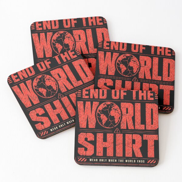 Item preview, Apocalypse Survival Design - End of the World Grunge Tee for Dark Humor Lovers designed and sold by FocusedPatterns.