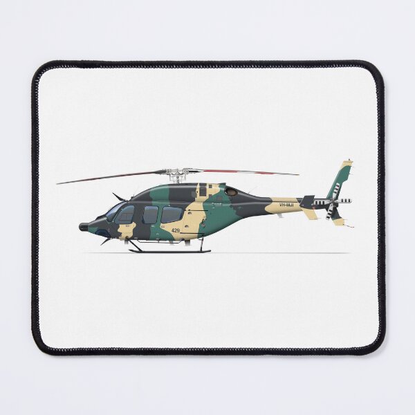 Item preview, BELL 429 VH-MJI AVALON 2019 designed and sold by Grubby Fingers Aircraft Illustration.
