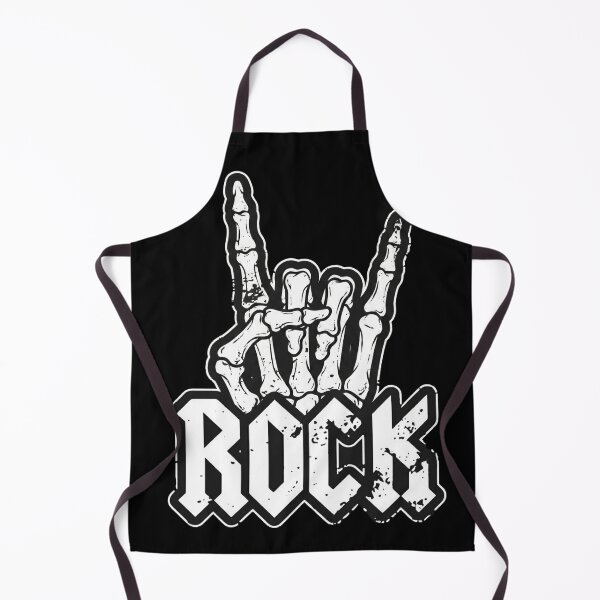 Item preview, Rock Skeleton Hand Sign Heavy Metal Distressed Gothic Graphic designed and sold by WormJ.
