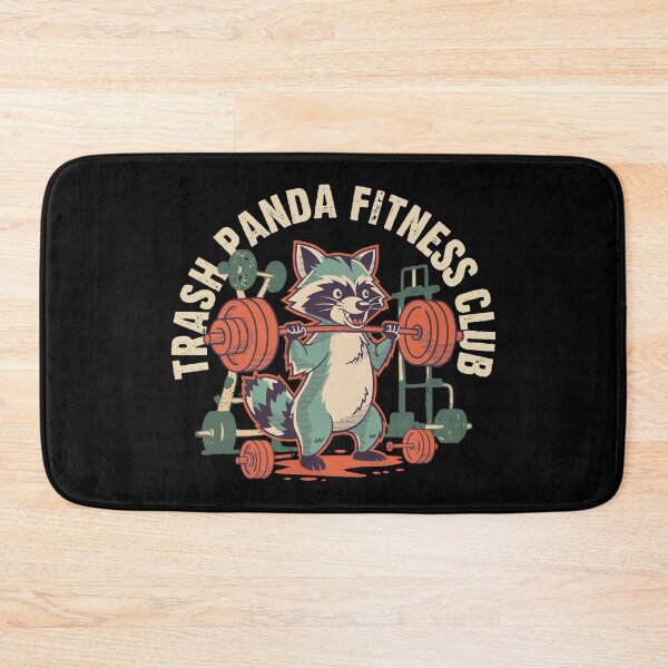 Item preview, Trash Panda Fitness Club – Raccoon Gym Humor Design designed and sold by mikoala50.