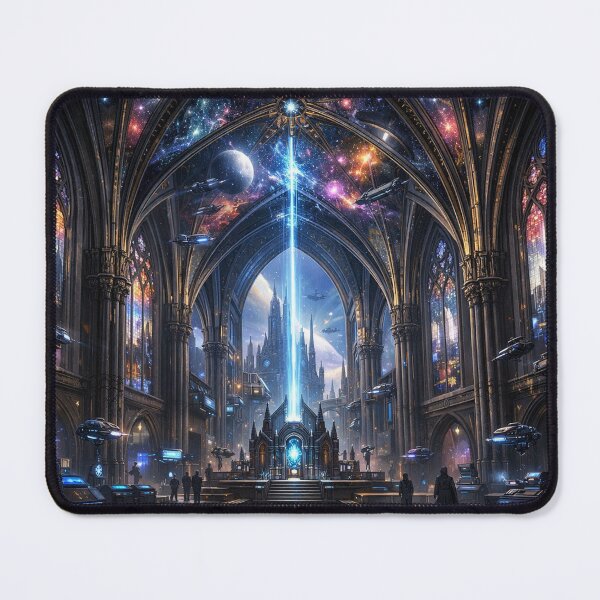 Item preview, Cosmic cathedral of futuristic visions designed and sold by Sigtrix.