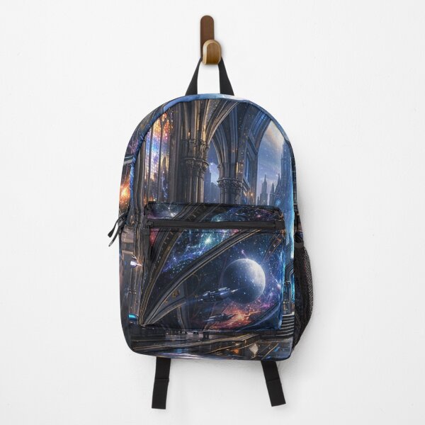 Item preview, Cosmic cathedral of futuristic visions designed and sold by Sigtrix.