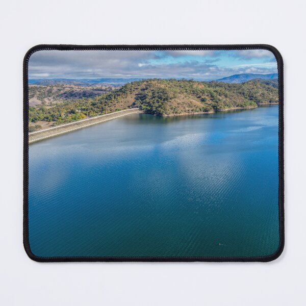 Item preview, Aerial View of Glenbawn Dam and Surrounding Landscape designed and sold by Justin Mckinney.