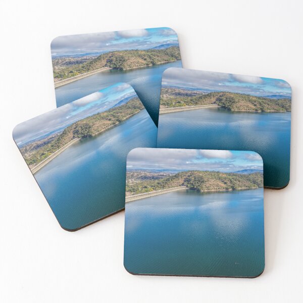 Item preview, Aerial View of Glenbawn Dam and Surrounding Landscape designed and sold by Justin Mckinney.