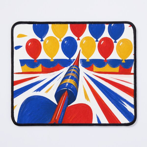 Item preview, Dart Flying Toward Carnival Balloons designed and sold by DrizzyV.
