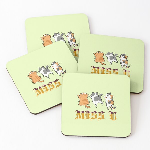 Item preview, Funny Cat miss you t shirt and sticker item designed and sold by Love Gifts.