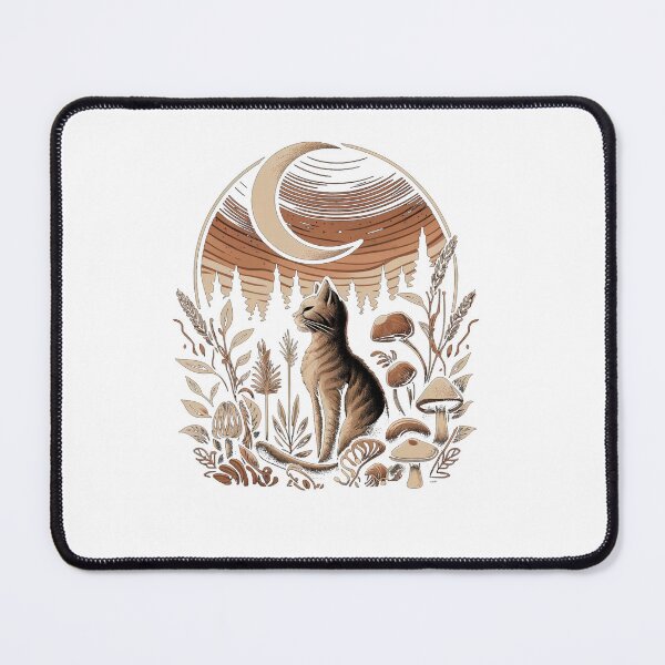 Item preview, Cat Mushroom Moon designed and sold by SiarheiYur.