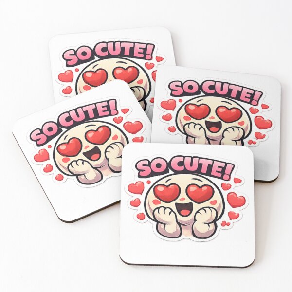 Item preview, So Cute Heart Eyes Sticker | Adorable Love Reaction Meme designed and sold by Jyotisima8929.