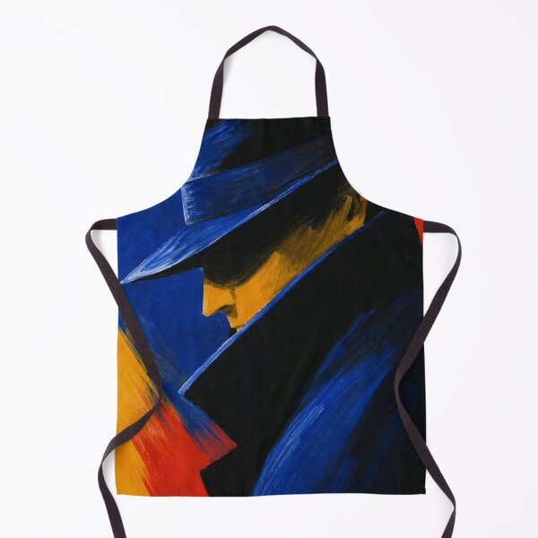 Item preview, Mysterious Detective Profile Portrait designed and sold by DrizzyV.