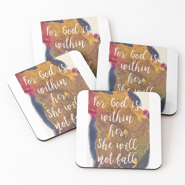 Item preview, For God is within her she will not fall designed and sold by kirstypenn.