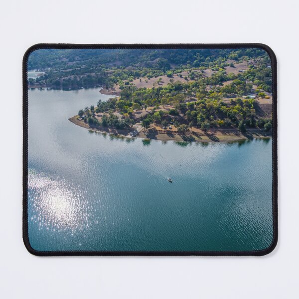 Item preview, Aerial View of Glenbawn Dam and Surrounding Landscape designed and sold by Justin Mckinney.