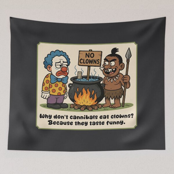 Item preview, Clown Question designed and sold by TeeCodes.