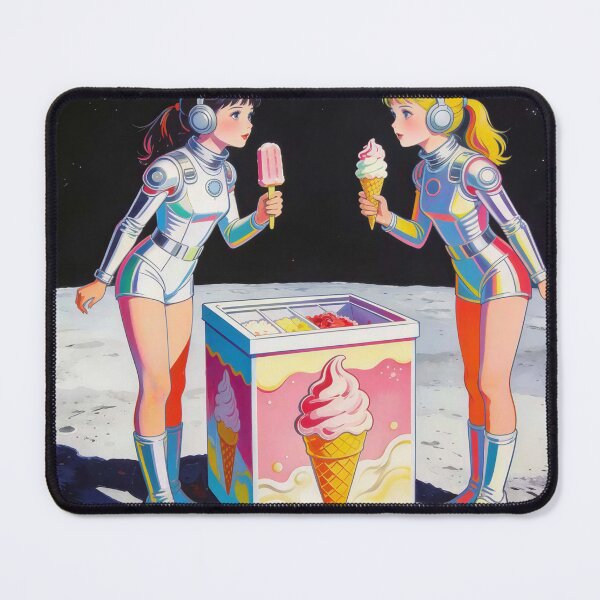 Item preview, Cosmic Frozen Treats Chilling on the Moon designed and sold by M-Y-A-R-T-.