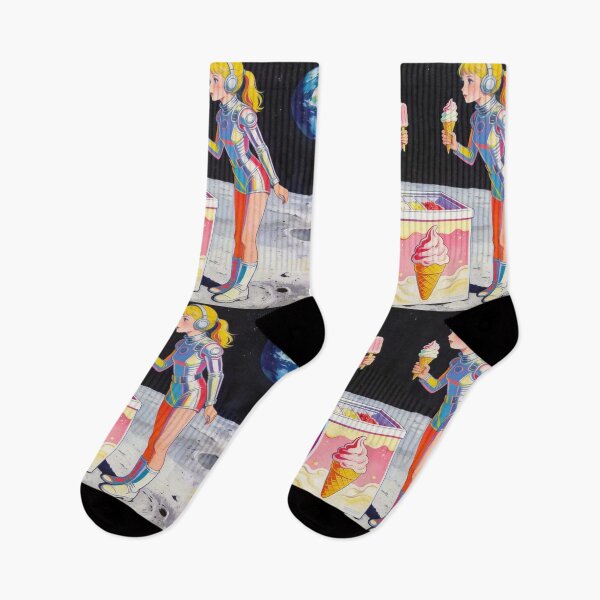Item preview, Cosmic Frozen Treats Chilling on the Moon designed and sold by M-Y-A-R-T-.