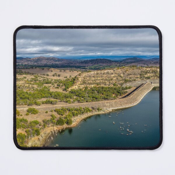 Item preview, Aerial View of Glenbawn Dam and Surrounding Landscape designed and sold by Justin Mckinney.