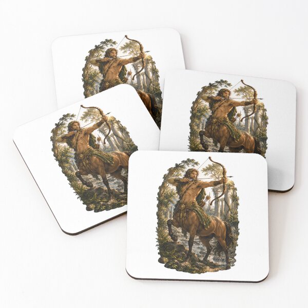 Item preview, Chiron the Wise Centaur | Greek Mythology Legendary Teacher Art designed and sold by MythwovenShop.