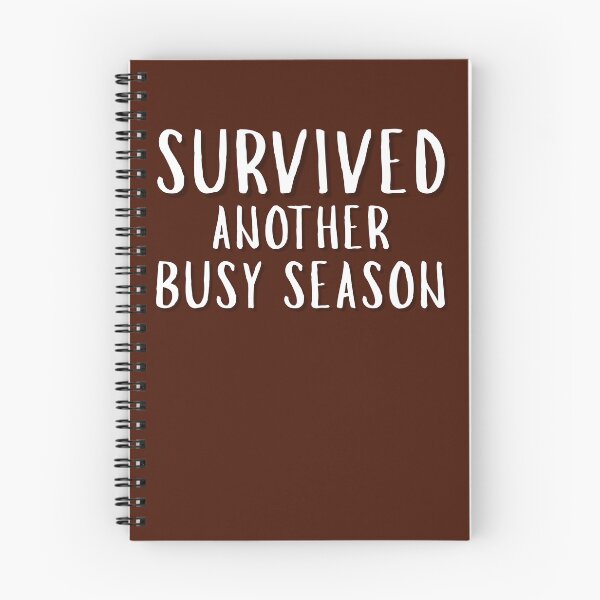 Item preview, Survived Another Busy Season – Funny Accountant, Auditor & CPA Humor Design designed and sold by FCA SIR MERCH .