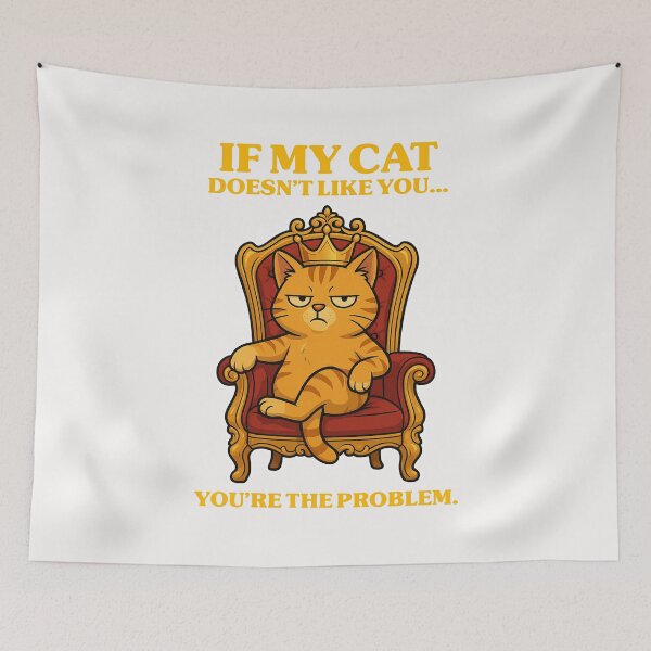 Item preview, If my cat doesn't like you designed and sold by TeeCodes.