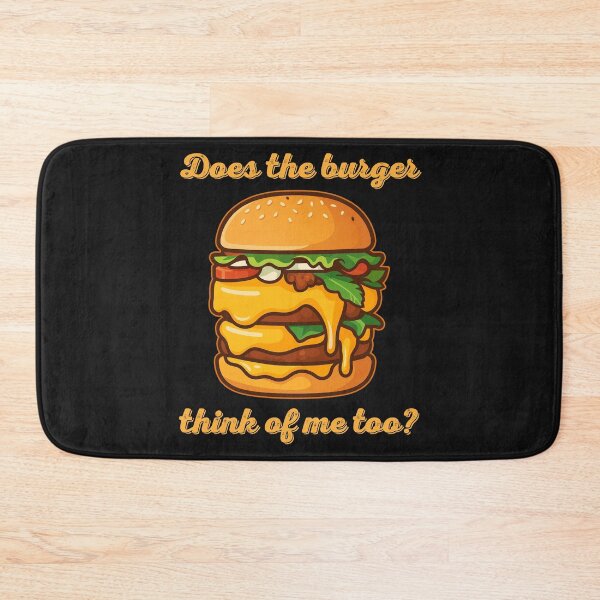 Item preview, Does the burger think of me too? designed and sold by TeeCodes.