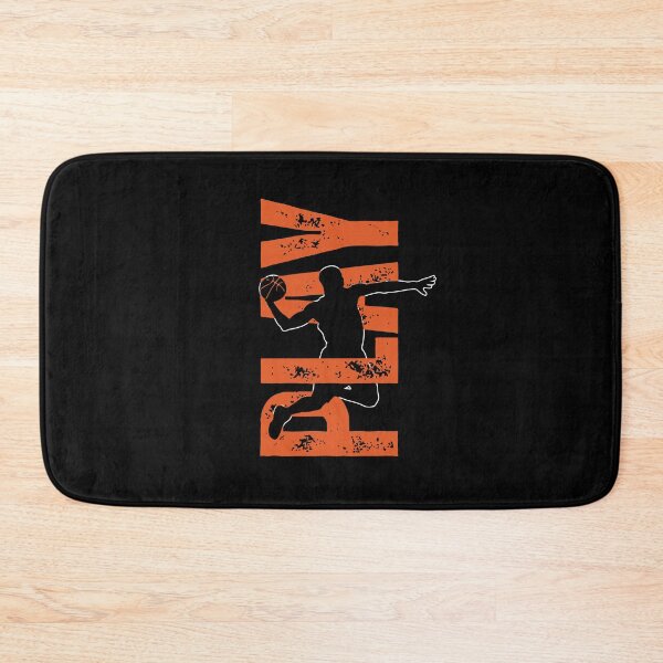 Item preview, Retro Dunk Basketball Player Silhouette Art designed and sold by BrownHorse90s.
